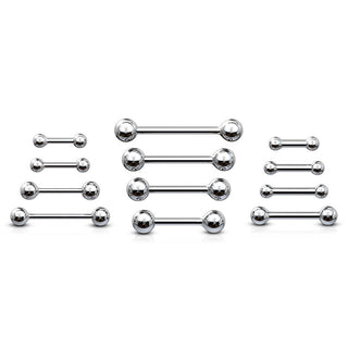 14 Karat Gold Barbell Kugel