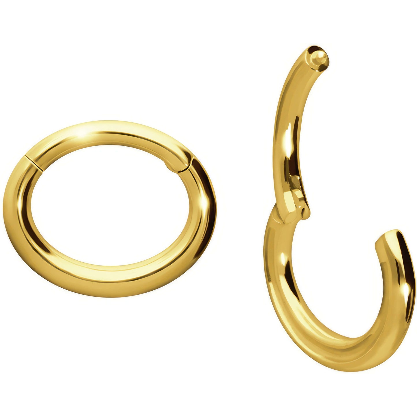 18 Karat Gold Ring Gelbgold Clicker