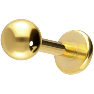 Solid Gold 18 Carat Labret Ball